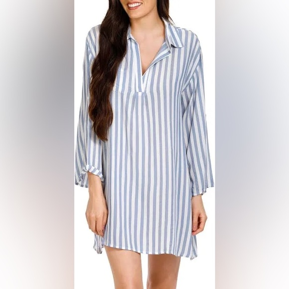 Raviya Women’s Striped Swim Cover Up - Picture 1 of 1